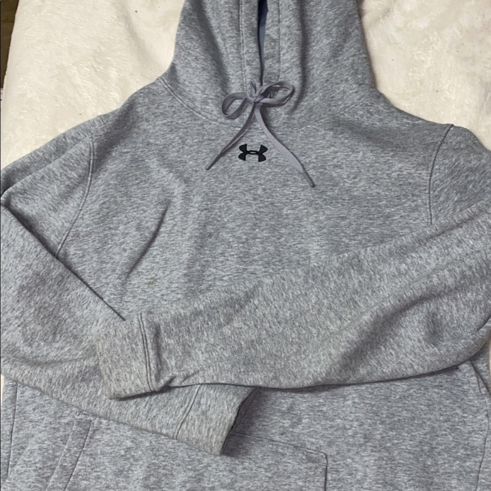 Gray Under armor hoodie